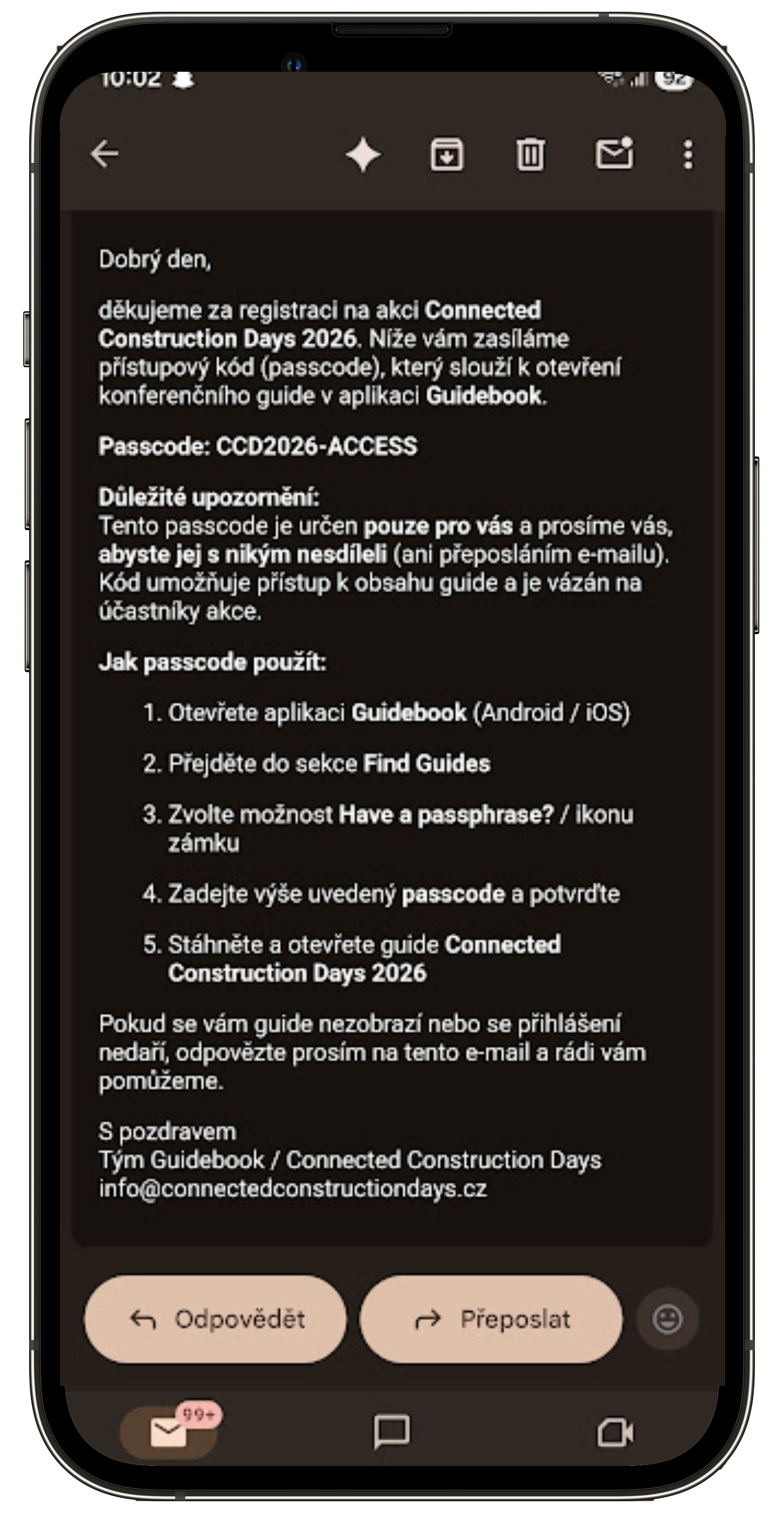 Guidebook – krok 1